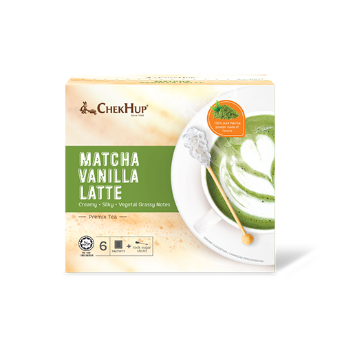 Chek Hup Colombian Matcha Vanilla Latte Gourmet Coffee