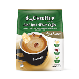 3 in 1 Ipoh White Coffee – Less Sweet