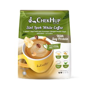 3 in 1 Ipoh White Coffee – With Soy Protein